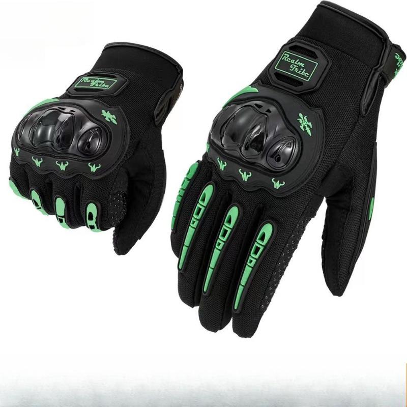 Motorcycle Gloves Rider Non-slip Full Finger Gloves Racing Off-road Riding Electric Bike Gloves Riding Gloves