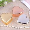 Metal Heart Shape Jewelry Storage Box Organizer Exquisite Earrings Ring Storage Jar Dresser Display Couple Unique Festival Gift