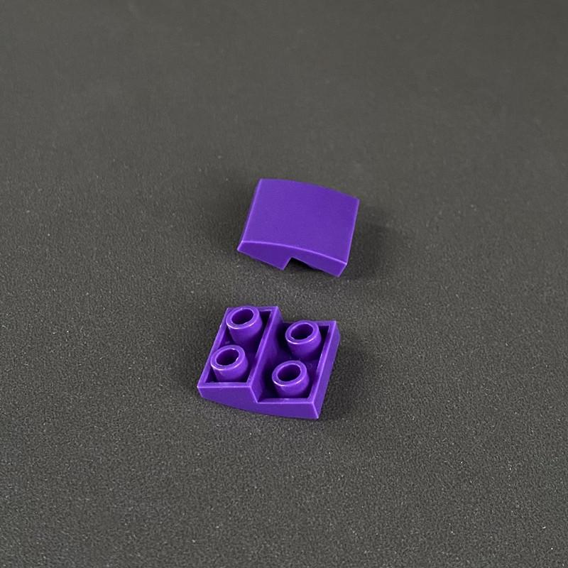 Compatible With 32803 2X2 Reverse Arc Parts Small Particle Assembly Technology Building Block Accessories Parts Moc Spare Parts