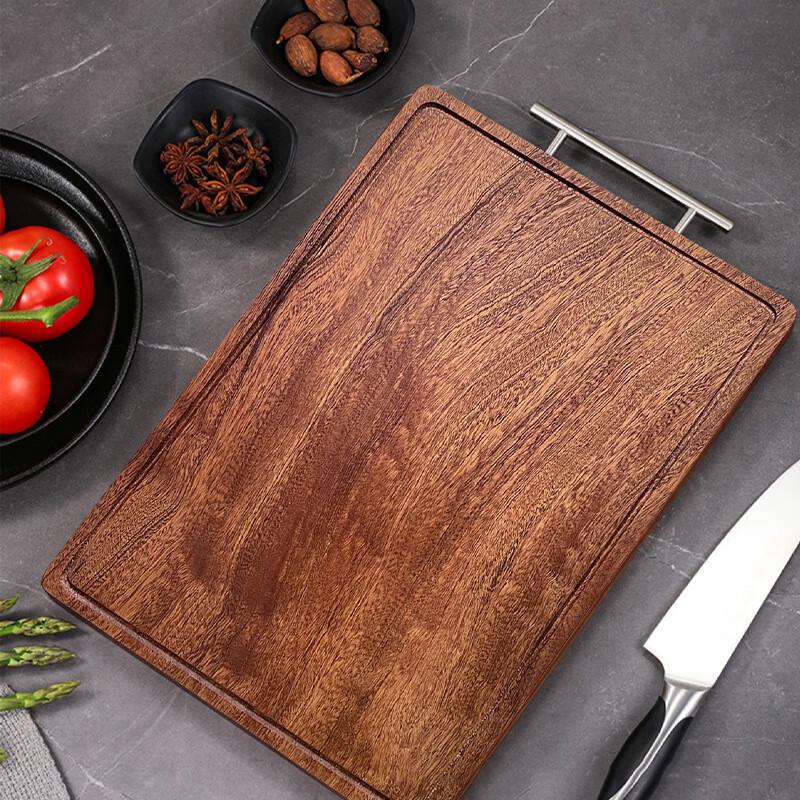Solid Wenge Wood Rectangular Cutting Board