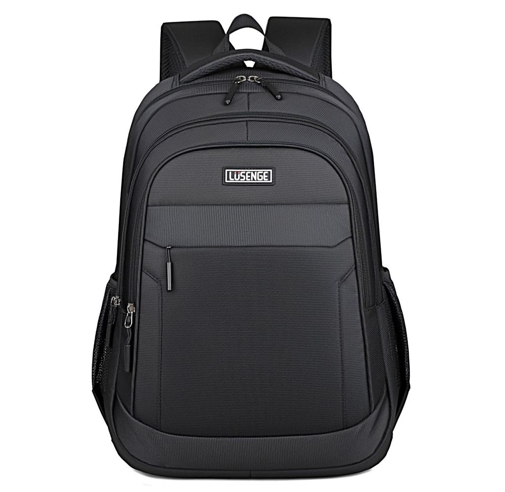 Schoolbag New Backpack Men's Large Capacity Backpack Water-proof Business School Bag Student Oxford Cloth Backpack