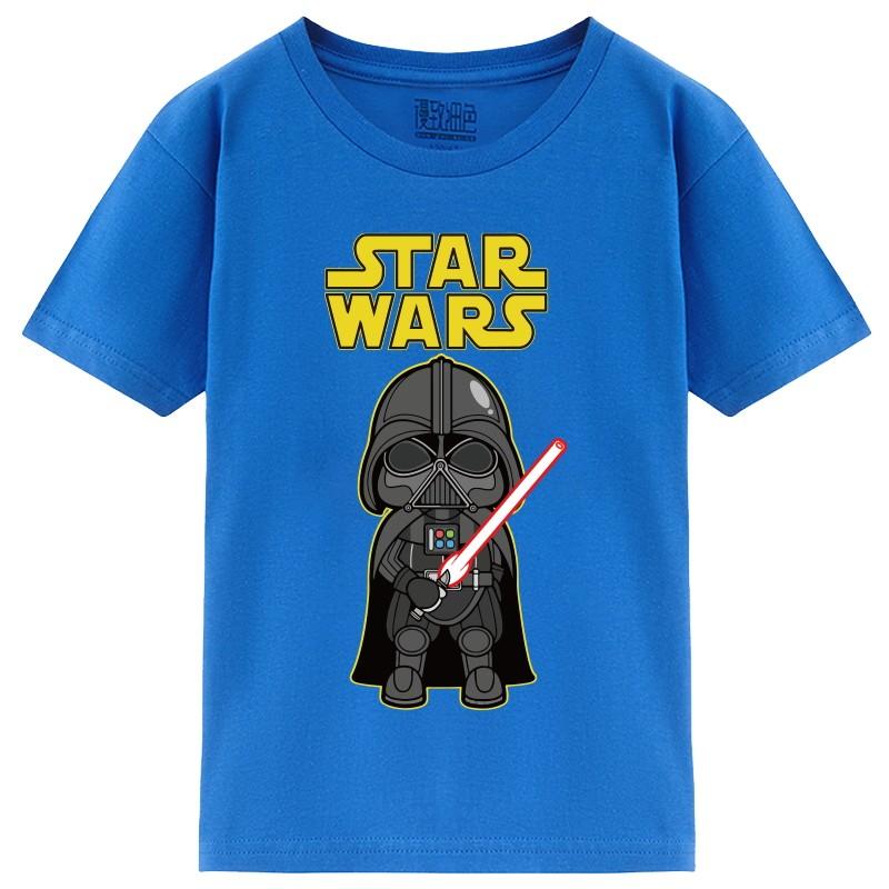 Breathable Children's T-Shirt, Fashionable and Cool, Full Character Print, Parent-Child Short Sleeve, 2026 New Style
