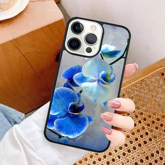 Orchid Flowers Colorful Phone Case for iPhone 16 15 SE2020 6 7 8 Plus for Apple 13 11 12 14 Mini Pro Max Cover Coque Shell