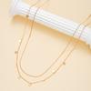 2pcs Round Coin Shape Tassel Pendant Thin Waist Chain Simple Boho Double Layers Body Chain Summer Beach Jewelry Gifts 2026 New