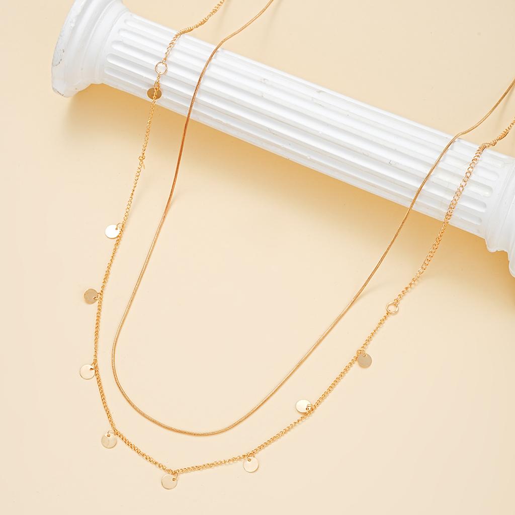 2 Stück Runde Münzform Quaste Anhänger Dünne Taillenkette Einfache Boho Doppelschicht Körperkette Sommer Strand Schmuck Geschenke 2026 Neu