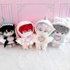 [Plush Clothing] Plush Bib [for 20cm] Light Blue g.triger G-Trigger Plush Toy, Oshinui Kigurumi [Used]