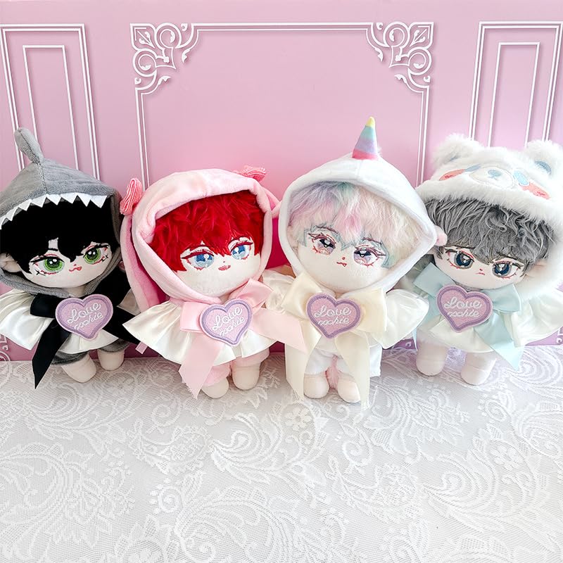 [Plush Clothing] Plush Bib [for 20cm] Light Blue g.triger G-Trigger Plush Toy, Oshinui Kigurumi [Used]