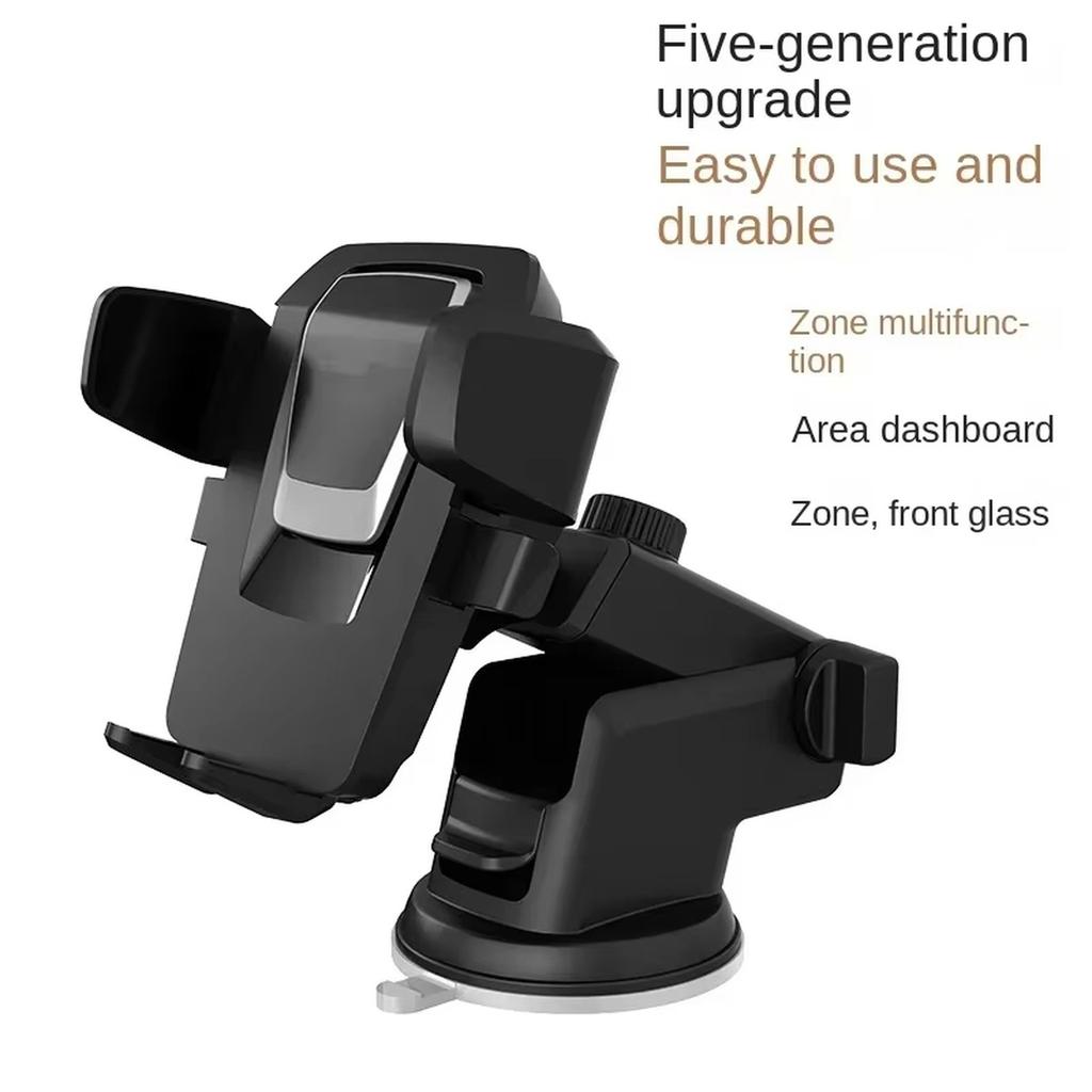 Front glass suction cup car phone bracket telescopic multi-functional mechanical arm bracket navigation frame