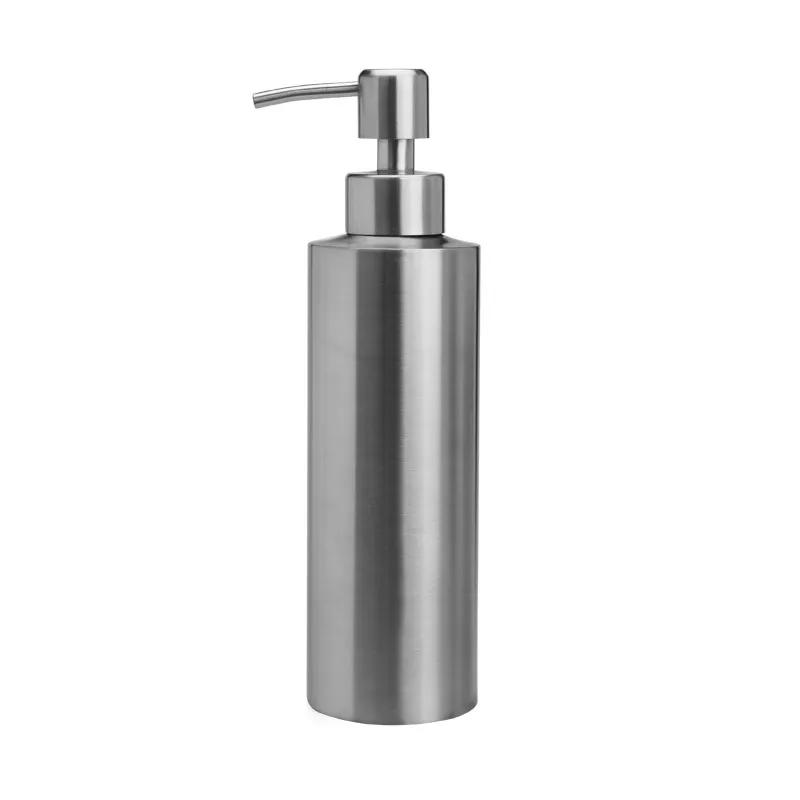 304 Stainless Steel Liquid Soap & Lotion Dispenser Pump -250/350/550ml for Kitchen/Bathroom/Office(Durable, Corrosion-Resistant)
