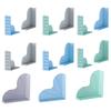 1/2Pcs Silicone Shower Splash Guard with Suction Cup Waterproof Kitchen Sink Bathroom Shower Bathtub Corner Water Blocking Baffle Shield