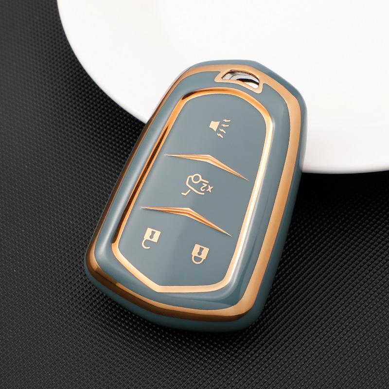 5/4 Bottons Phnom Penh  Fashion Car Smart Remote Key Case Cover Shell for Cadillac ATS XTS XT5 XT4 CT6 XT6 CTS DTS ESV STS ELR Accessories