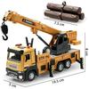 YoXinKau Construction Vehicle Toy, Alloy Construction Vehicle with Light and Sound Effects, Perfect for Indoor Play, Sand Play, Birthdays, Christmas,