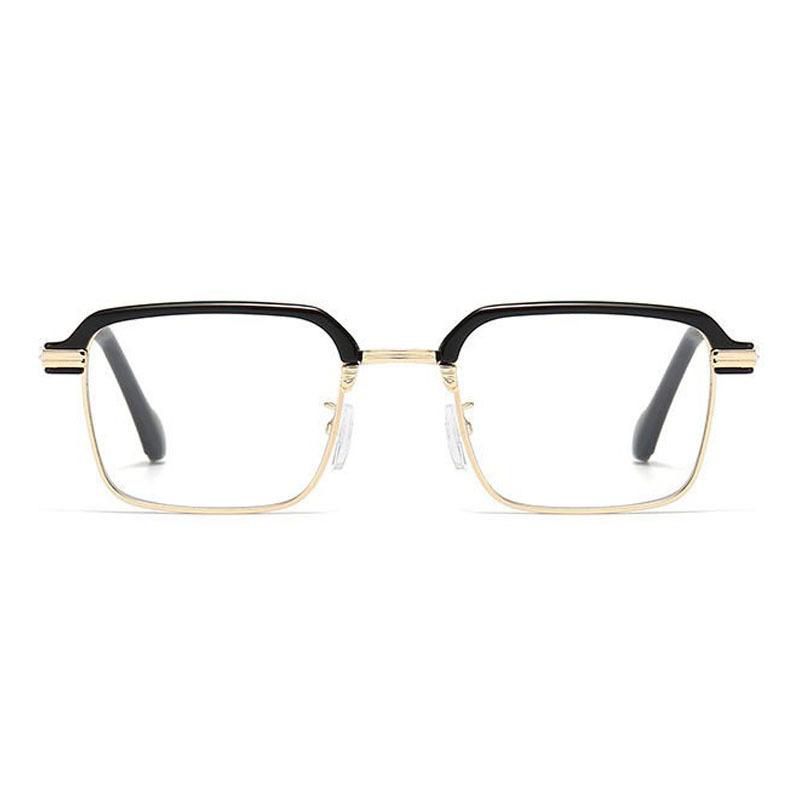 Altersweitsichtigkeitsbrille Mittelalterliche und ältere High-End Herren High Definition Blaulichtfilter Blumenbrille Strahlenschutz Lesebrille