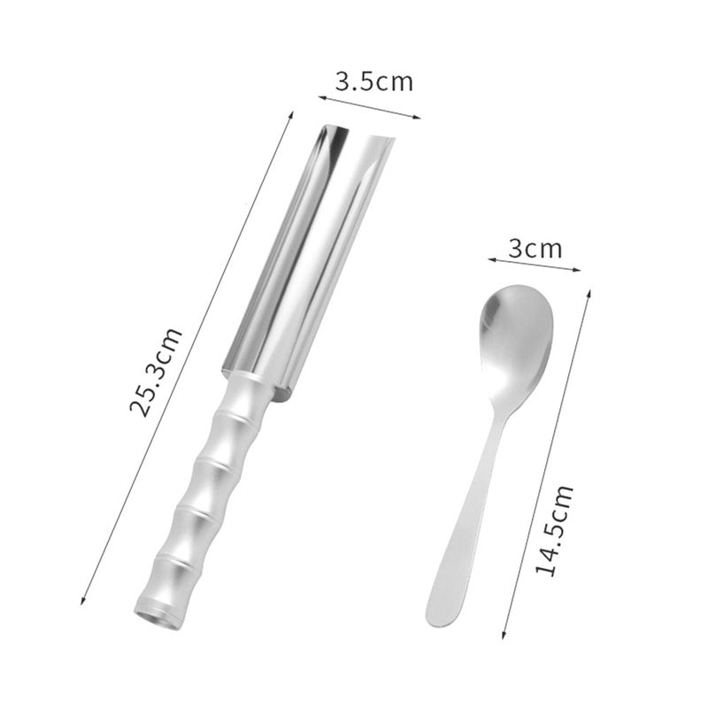 A20F-Meatball Maker Machine 304 Stainless Steel Kitchen Manual Meatball Spoon Long Handle Portable Meatball Mold For Kitchen