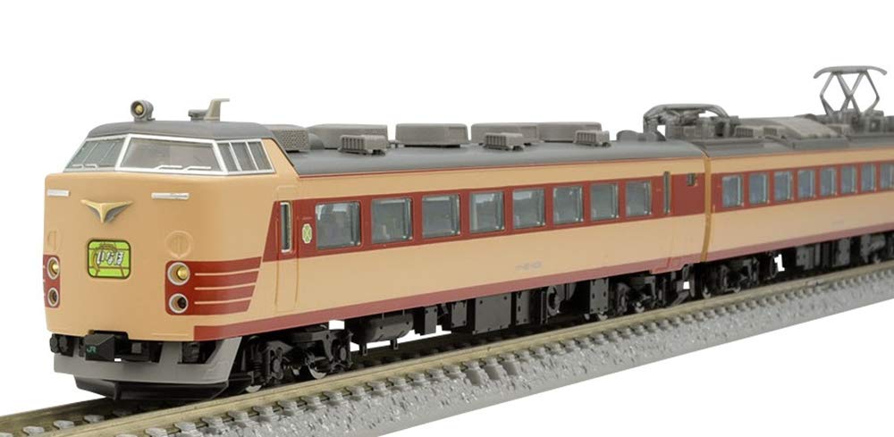 

TOMIX N Gauge 485 Series Niigata Rolling Stock Center T18 Formation 6 Model Train Set, Cars, 98711, зелёный