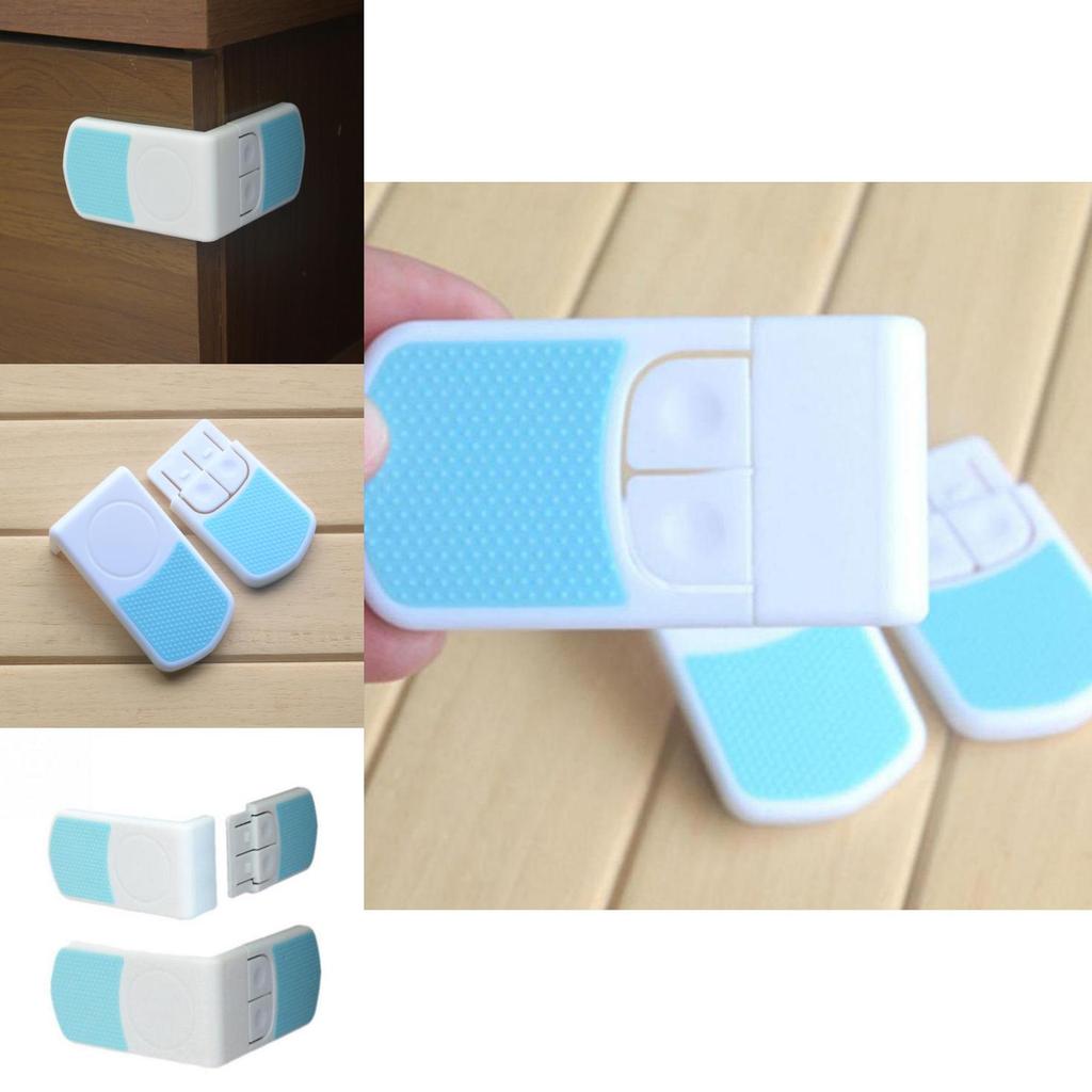 Child Safety Lock For Cabinets And Drawers With Durable Plastic Material For Home Protection