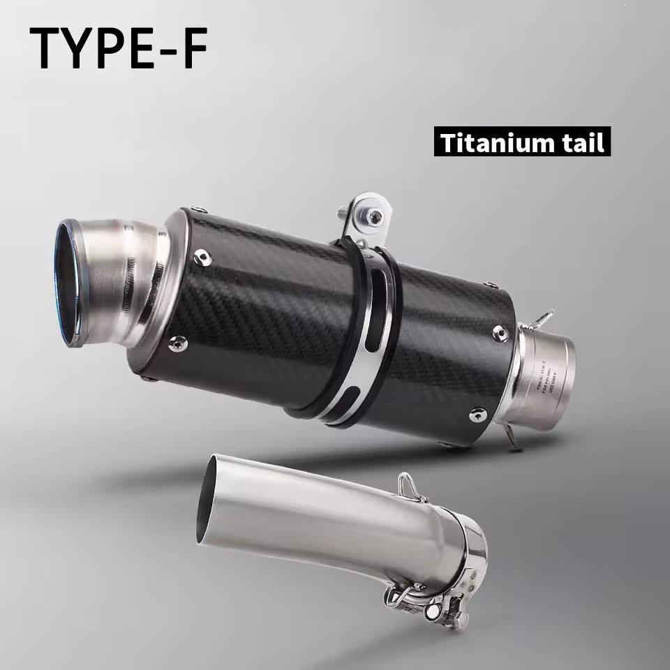 Custom Exhaust Tailpipe for Transalp 750 CB750 Hornet