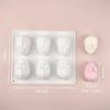Pabei 6-Cavity Mousse Rabbit Silicone Mold