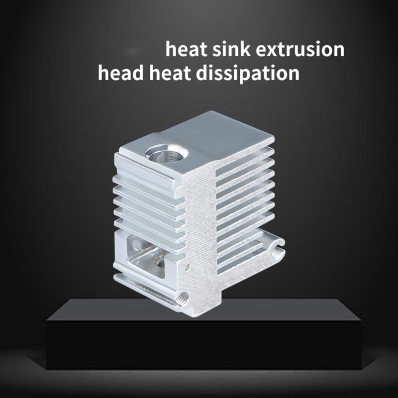 Aluminum Heatsink Assembly For Printer Extruder Optimized Thermal Management Quick Install Upgrade