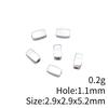 New Year's Day Jewelry Findings Small Torus Spacer Beads Accessories Parts Backpack Accessories