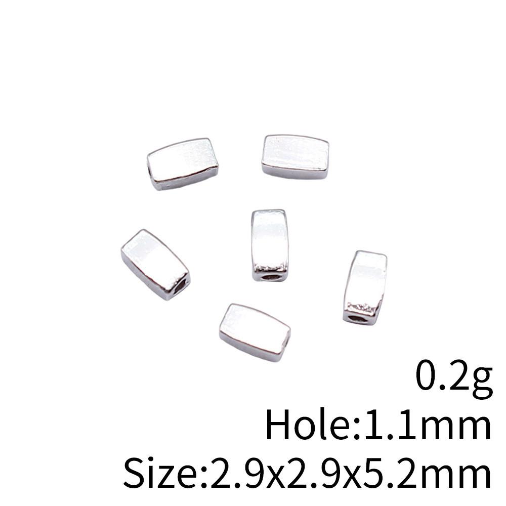 New Year's Day Jewelry Findings Small Torus Spacer Beads Accessories Parts Backpack Accessories