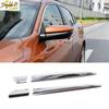For Honda Civic 2016– Chrome Rear View Side Door Mirror Pillar Cover Trim