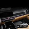 Wood Grian Style Trument Panel Decorative Frame Car Dashboard Trim Stripe Cover Interior For Kia Sorento MQ4 2024-2026 LHD