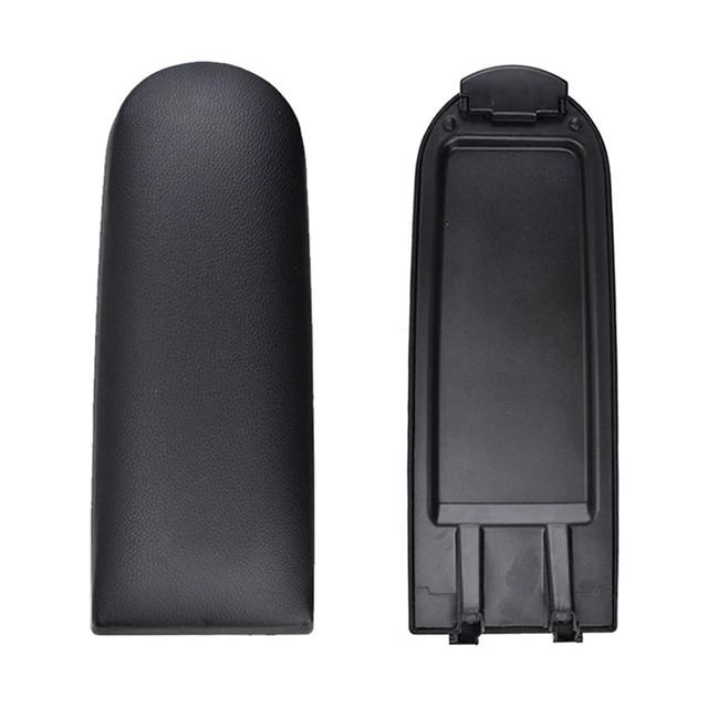 Asiento de Cuero Para Ibiza 6J 2009 2010 2011 2012 2013 2014 2015 2016 Cubierta de Apoyabrazos de Consola Central de Coche Tapa con Cierre Protector Tapa