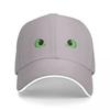 Green Toothless Dragon Eyes Drawing Baseball Caps Snapback Fashion Baseball Hats Breathable Casual Outdoor For Men's And Women's