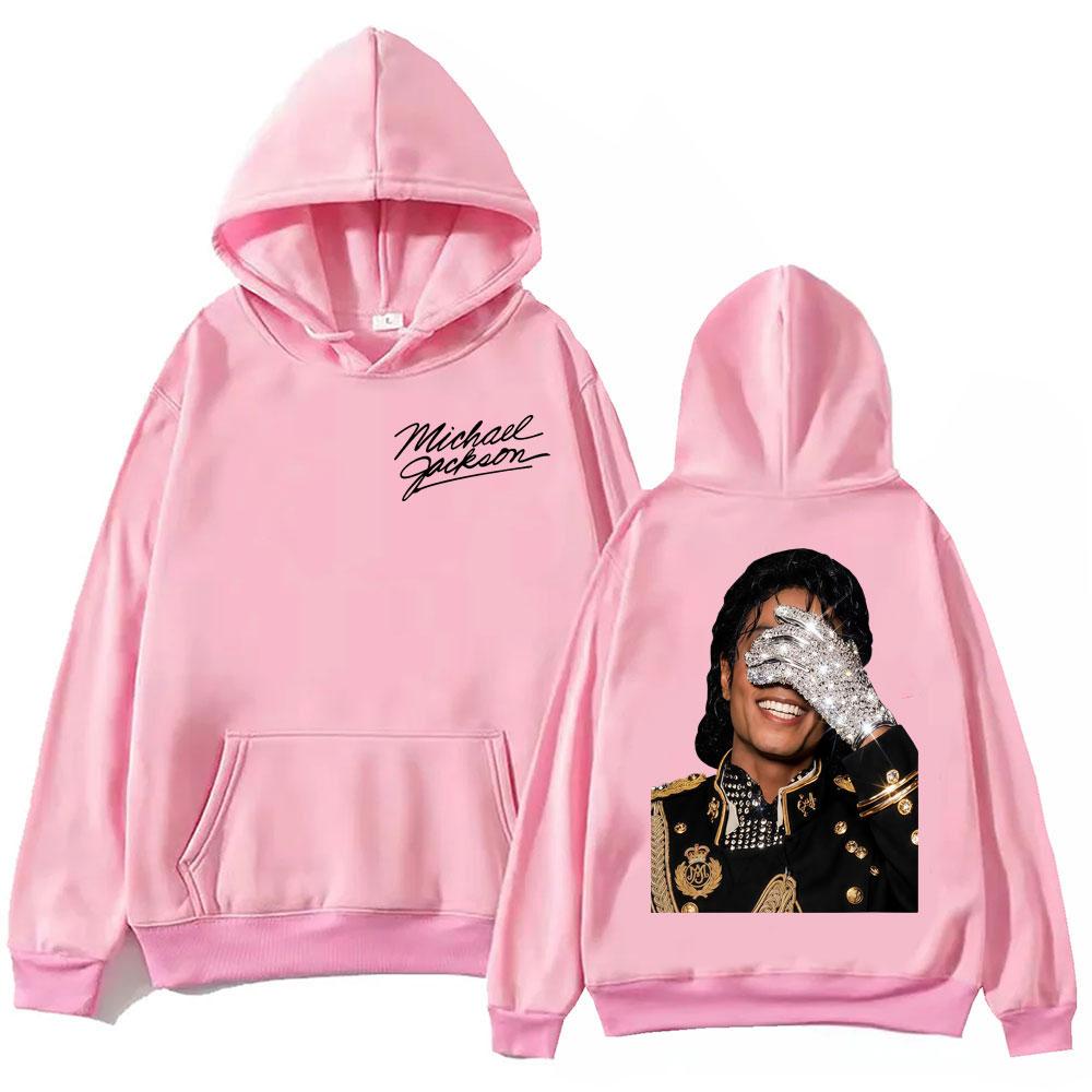 Classici Anni '90 Felpa Michael Jackson Moda Gotica Felpe Vintage Uomo Donna Abbigliamento Punk Pullover Rock Streetwear