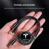 3-in-1-Autoschnellladekabel Auto-Logo Teleskop-Ladegerät für Tesla Model 3 Model S Model X Model Y Cybertruck Roadster SpaceX