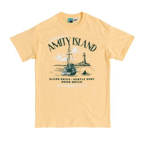 Jaws Unisex Adult Greetings From Amity Island T-Shirt