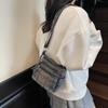 Shoulder Bag Women's Crossbody Bag Denim Small Square Bag