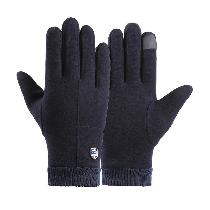 Women's Velvet Touchscreen Winter Gloves - Versatile, Warm, & Ideal for Outdoor Cycling
