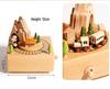 Christmas Festival Wooden Music Box: Creative Children's Toy and Home Decoration Craft, Perfect Birthday Gift