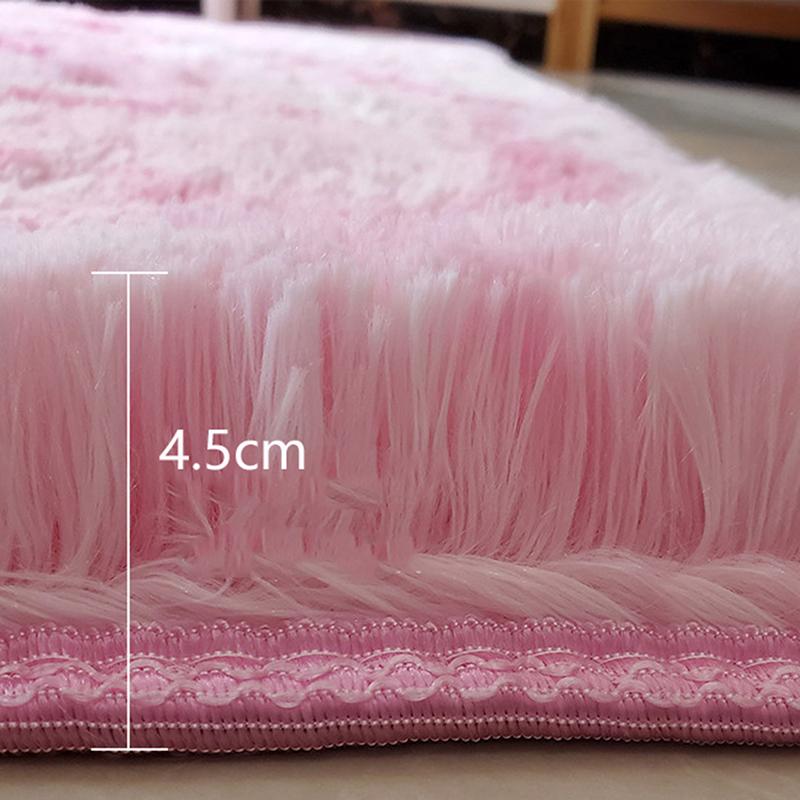 Covor Shaggy Tie-Dye Imprimat Pluș Podea Covorașe Pufoase Covor de Zonă Covorașe pentru Camera de Zi