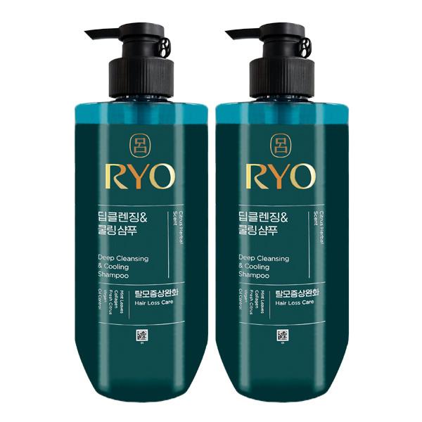 RYO Cheong-a Deep Cleansing & Cooling Shampoo 592ml x2