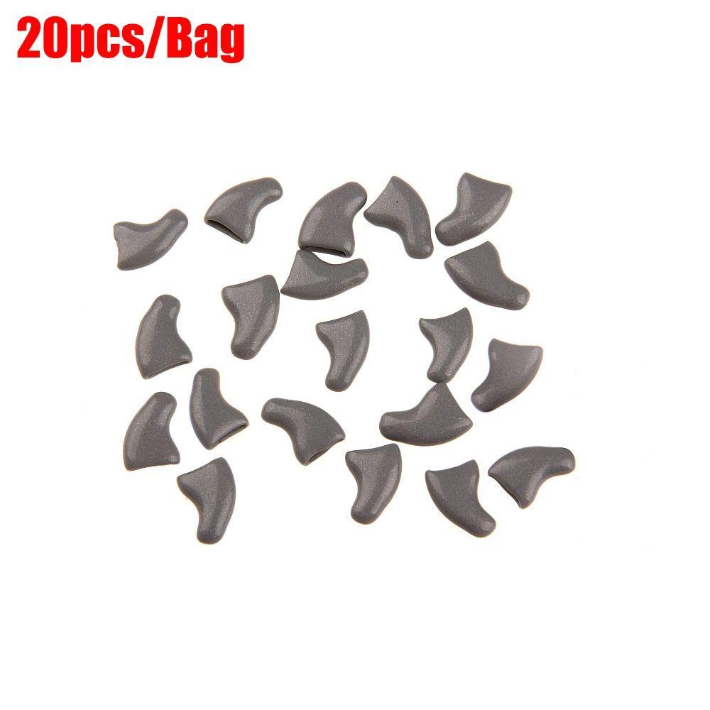 Colorful Cats Soft Nail Covers Anti-scratch Pet Nail Cover Fashion Cat Grooming Supplies