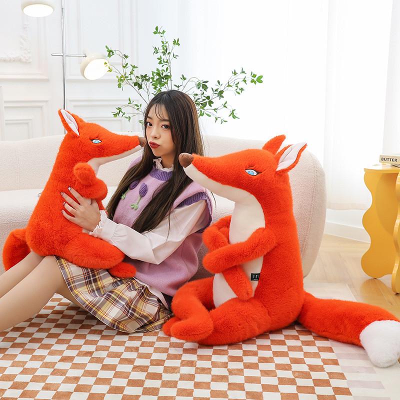 Confidence Big Series Bad Wolf Fox Crocodile Plush Toy Cartoon Animal Gifts Doll