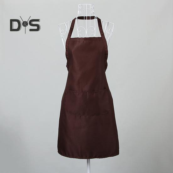 Oilproof Kitchen Apron with Pocket Waterproof Sleeveless Grease Resistant Cooking Apron for Baking