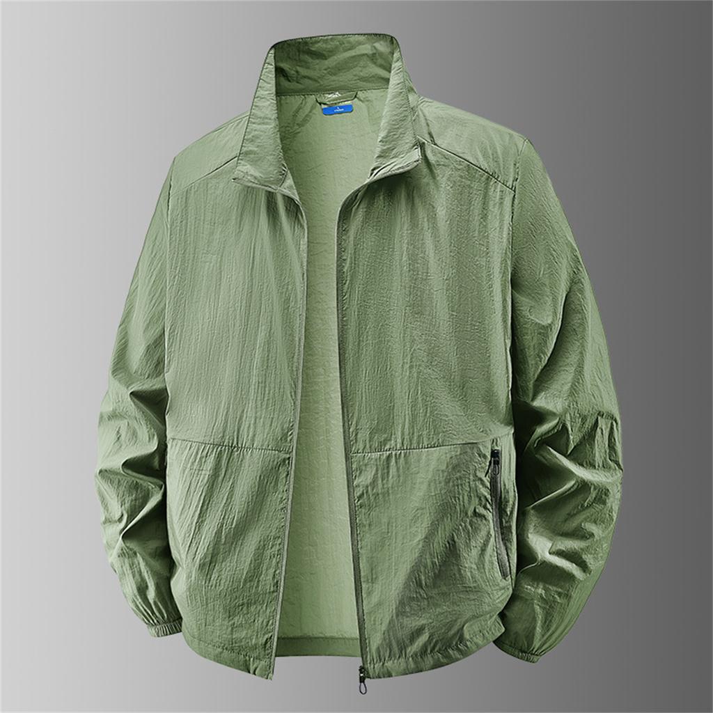 Men's Summer Light And Color Outdoor Loose Large-sized Sun-protective Clothing, Windbreaker Jacket
