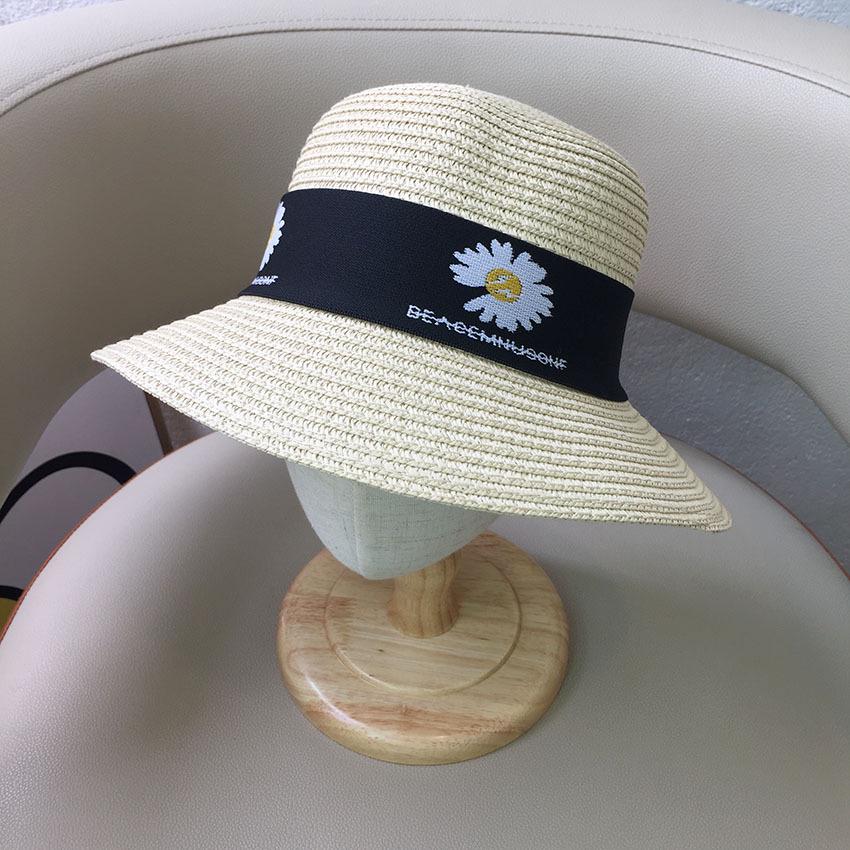 

Детская шляпа от солнца с широкими полями - Летняя защита от солнца для мальчиков и девочек, Пляжная соломенная шляпа рыбака 50-52CM (3-6 Years)