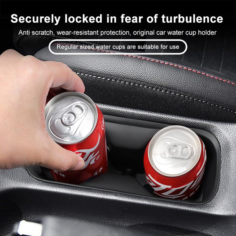 For 21-25 models of Hyundai I30/I30N central control water cup cover car protection anti slip pad car accessories modification