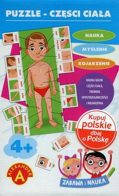 Plezier en leren. Puzzels - Lichaamsdelen