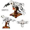 Magic World Animal Magician Flaming Phenix Mini Bird Building Block Children's toys Christmas Gifts