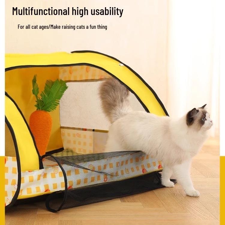 Four Seasons Cat Maternity Tent: Semi-Enclosed Nest for Expectant Cats