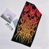 Slasher Prevail Black Metal Fashion Beach Towel: Ideal for Summer Adventures Soft, absorbent and quick drying suitable for swimming and bathing