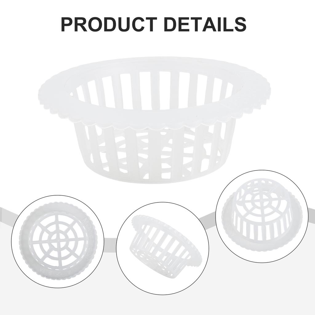High Quality Practical Brand New Flowerpot Air Circulation Mesh Transparent Aquatic Plants For Net Cloning Basket