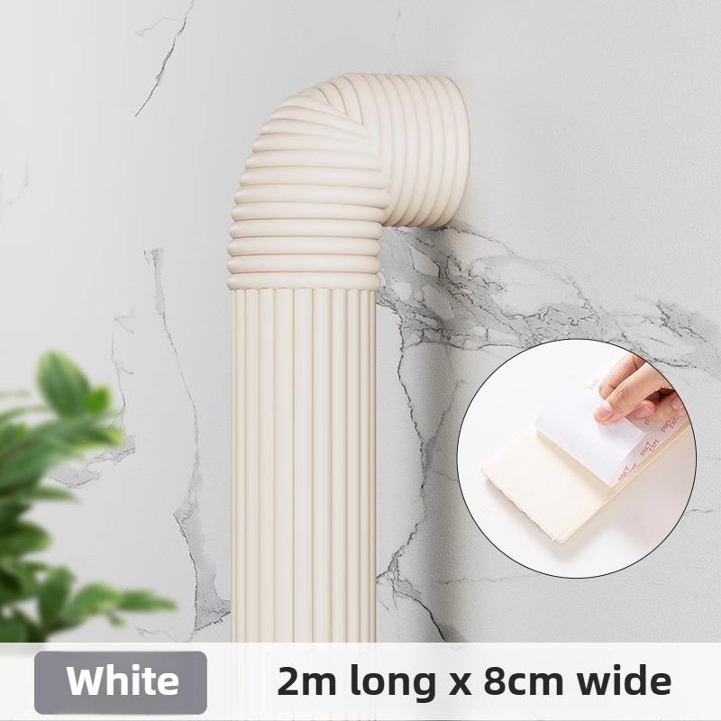 2M Winter Thermal Foam Insulation Tape for Water Pipes Self-adhesive Anti-freezing Anti-collision Protective Strip for Outdoors