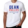 Dean Phillips 2024 For President TShirt T Shirts for Man Graphic Tees Funny T Shirts Cotton TShirt